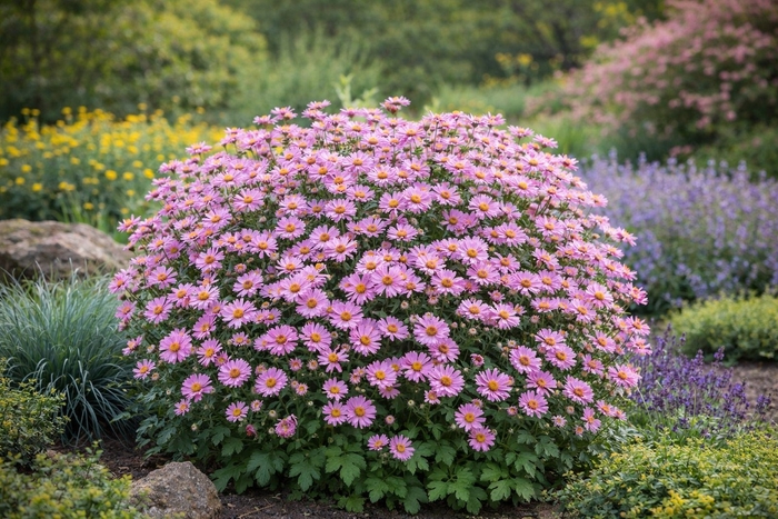 Aster dumosus ‘Wood’s Pink’ - Aster dumosus ‘Wood’s Pink’ 'Aster'