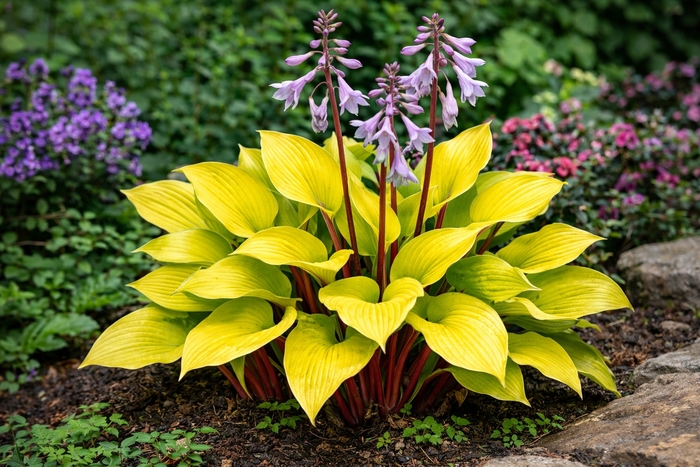 'Fire Island' Plantain Lily - Hosta 