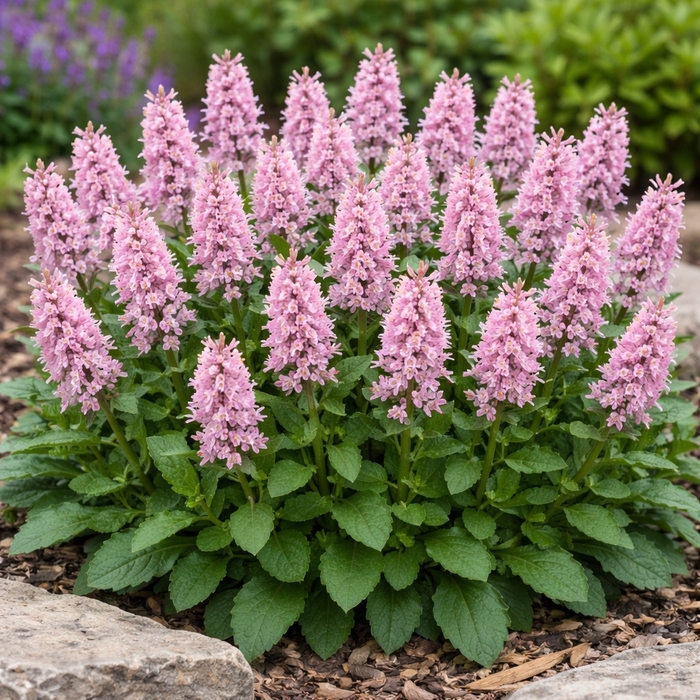 Stachys officinalis 'Pink Cotton Candy' - Lamb's Ear 