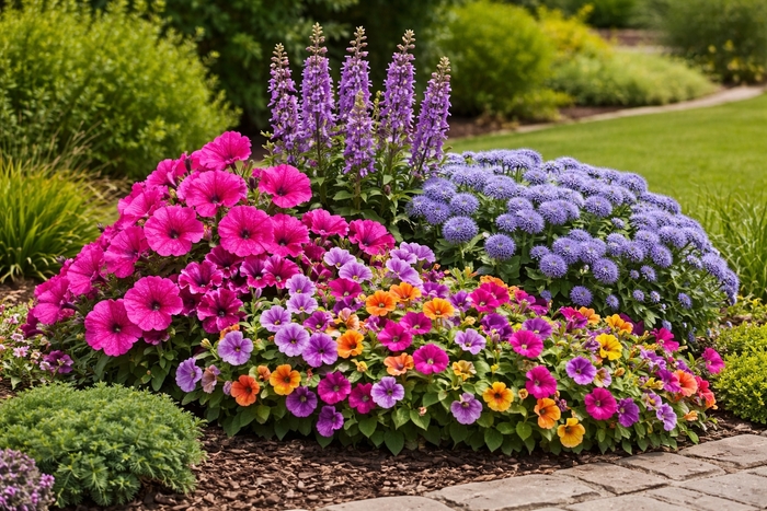 Monarch Magic™ Floss Flower - Ageratum houstonianum Monarch Magic™ Floss Flower - Ageratum houstonianum