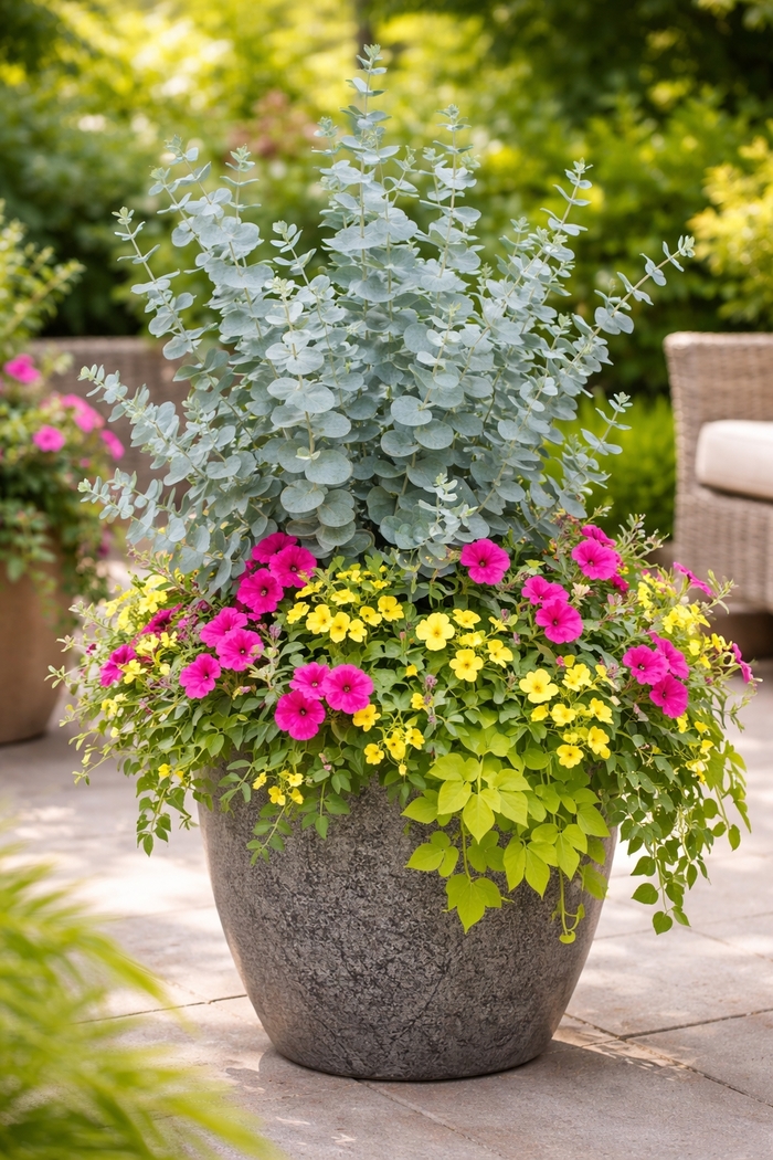 ''Baby Blue'' Silver Dollar Tree - Eucalyptus pulverulenta