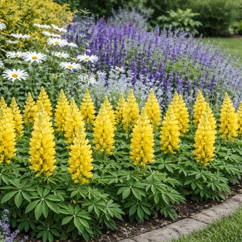 Lupinus Mini Gallery Yellow