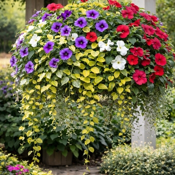 Variegated Periwinkle Vine 